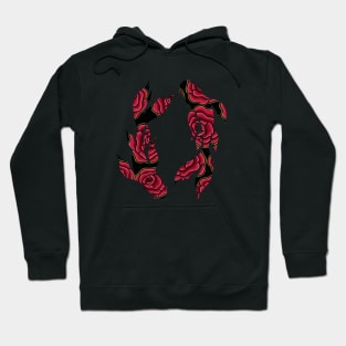 Floral Koi Fish Hoodie